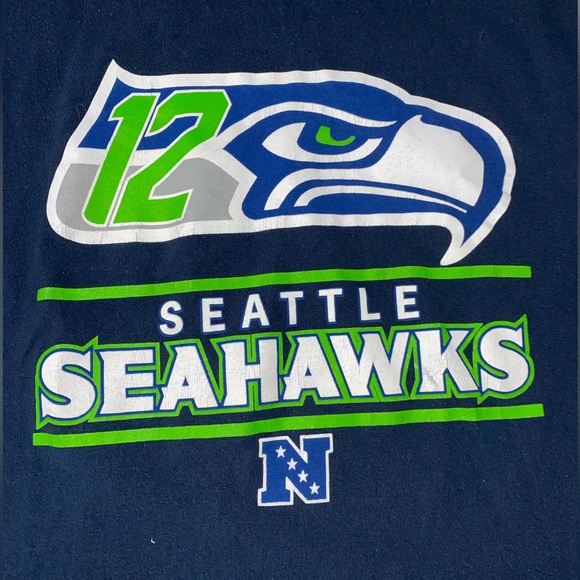 NFL Seattle Seahawks 12th Man T-Shirt | Size XL - Picture 3 of 9